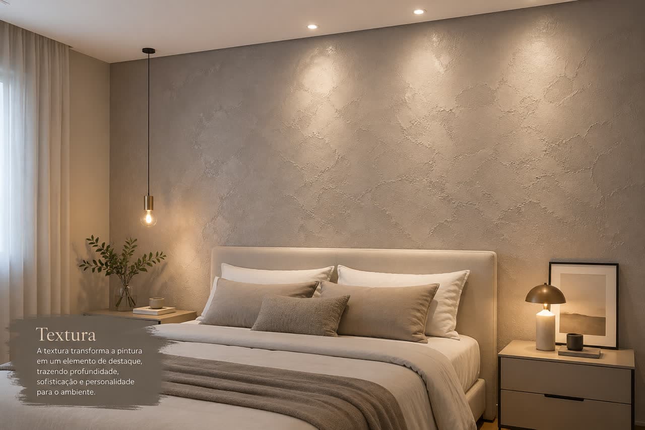 Quarto com Textura